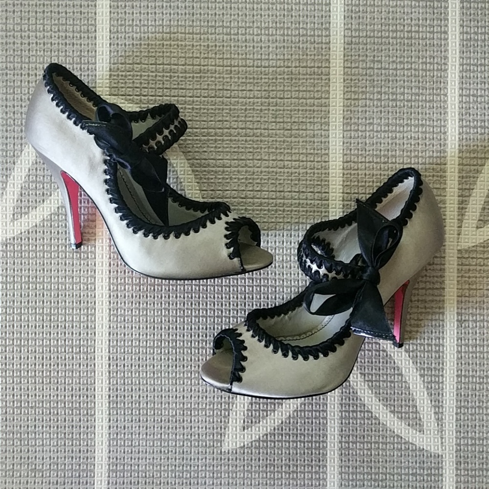 Betsey Johnson Lace Up Heels